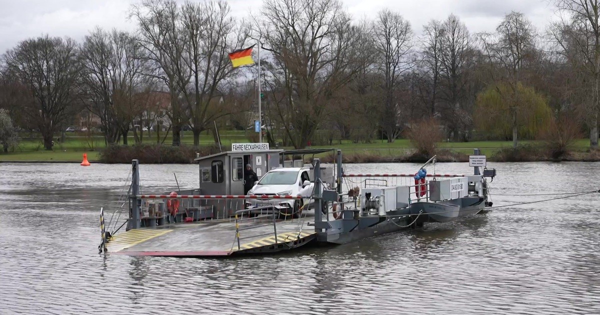 Heidelberg: Schiffsverkehr auf Neckar wegen Hochwassers
