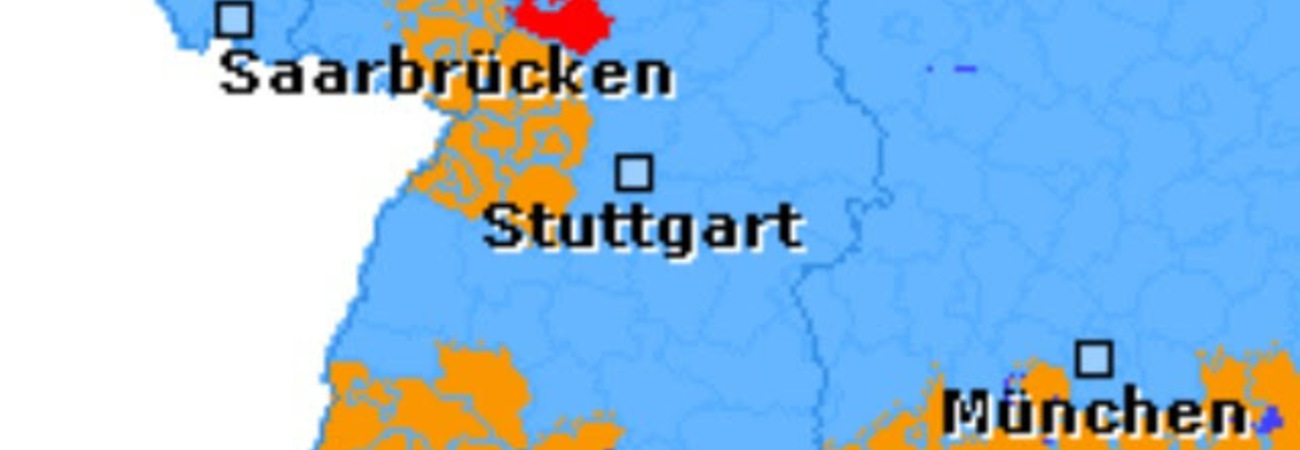 Unwetterwarnung Südhessen